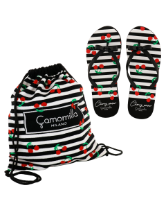 SET SACCA+INFRADITO CHERRY NERO