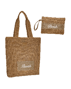 SPORTA MARE M+BUSTA CROCHET BEACH BEIGE