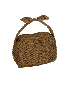 POUCH MARE M CROCHET BEIGE