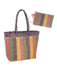 BORSA MARE M+BUSTA FRANGIA CROCHET LI. T