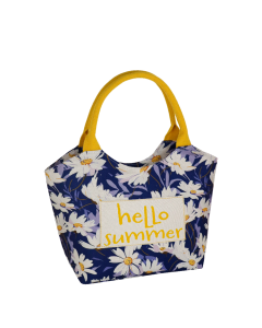 BORSA CITY S MARGHERITA HELLO SUMMER BLU