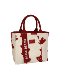 BORSA CITY S BIGNONIA ROSSO