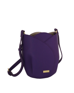 BORSA A TRACOLLA TULIP VIOLA