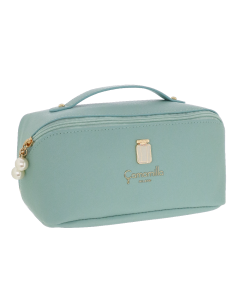 BEAUTY BAG M MADAME AZZURRO T/C