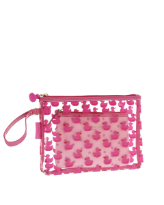 SET BUSTA PIATTA QUA QUA FUCSIA T