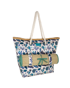 BORSA MARE L + STUOIA CONCHIGLIA VERDE