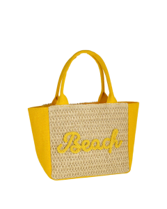BORSA CITY S CORDA GIALLO