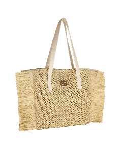 BORSA MARE M FRANGIA BEIGE C/P