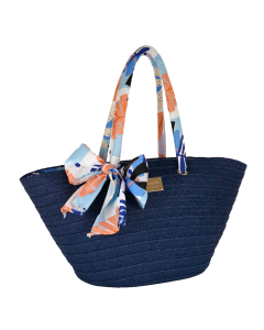 CESTA CITY M FOULARD BLU