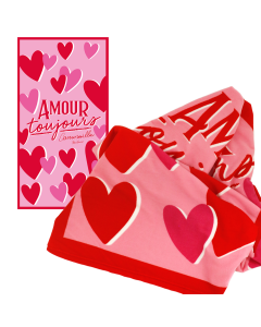 TELO MARE ROSA AMOUR 150X80 CP